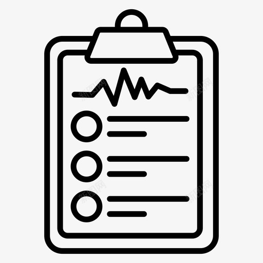 ecg报告心脏报告心电图svg_新图网 https://ixintu.com 报告 心脏 心电图 护理 健康 心悸 科学 医学 向量 图标