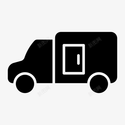 送货车包裹运送运输svg_新图网 https://ixintu.com 送货 货车 包裹 运送 运输