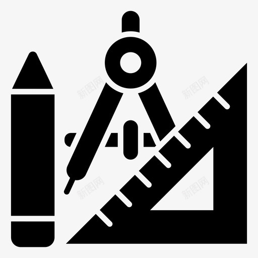 绘图工具艺术工具几何设备svg_新图网 https://ixintu.com 工具 绘图 艺术 几何 设备 文具 设置 教育 实体 实体图 图标