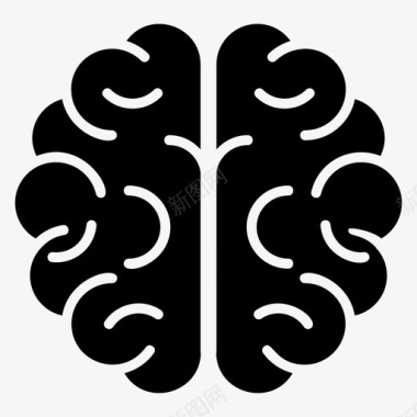 大脑智力思维图标