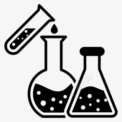 化学化实验室设备化学烧瓶化学测试高清图片