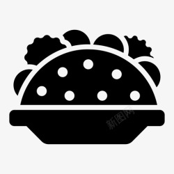 卷饼包装玉米饼包装食品零食高清图片