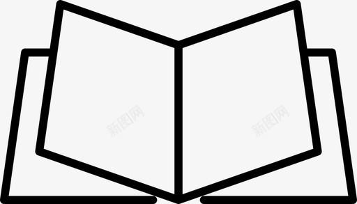 书籍小册子书签svg_新图网 https://ixintu.com 开放式 书籍 小册子 书签 图书 图书网 网络 通信