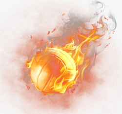 火焰火焰足球火焰篮球火焰拳头消防素材