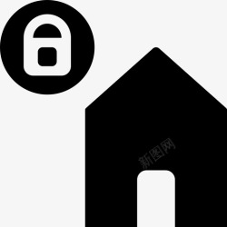 被封锁的房子房子封锁科维德呆在家里高清图片