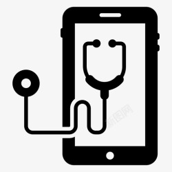 健康在线远程医疗电子健康医疗服务高清图片