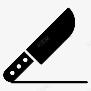 刀刀片切割器图标