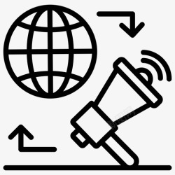 国际社交全球营销全球推广国际活动高清图片