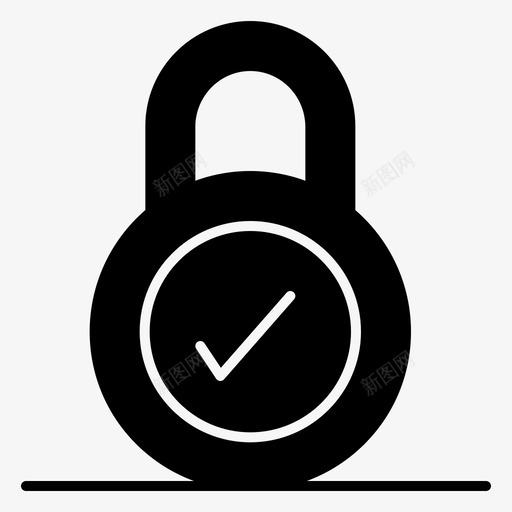 锁安全标志符号设置27svg_新图网 https://ixintu.com 安全 标志 标志符 符号 设置