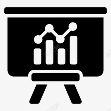 图形表示业务报告数据分析图标