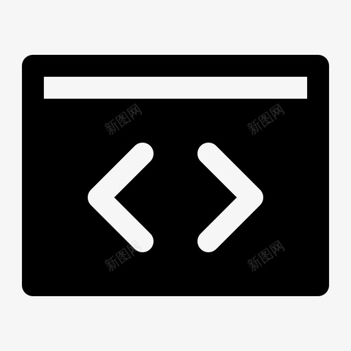 程序窗口编码用户界面svg_新图网 https://ixintu.com 程序 窗口 用户界面 编码 通用