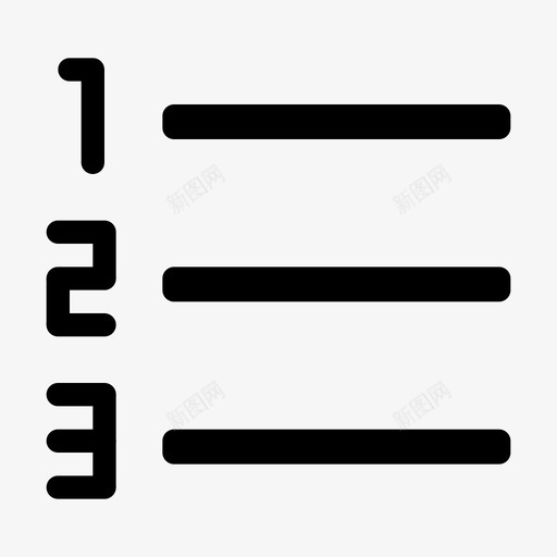 icon数字序svg_新图网 https://ixintu.com 数字