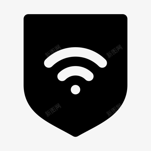 网络安全用户界面wifisvg_新图网 https://ixintu.com 网络安全 用户界面 无线 通用