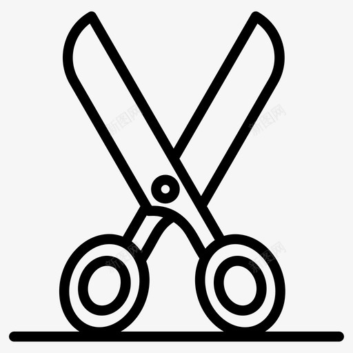 剪刀织物剪刀钳子svg_新图网 https://ixintu.com 剪刀 织物 钳子 裁缝 建筑 建筑工 工具集 实心 图标