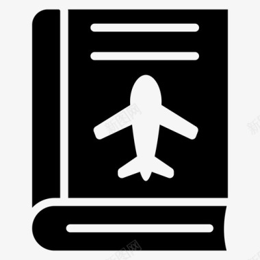旅行手册bookkelt教育书图标