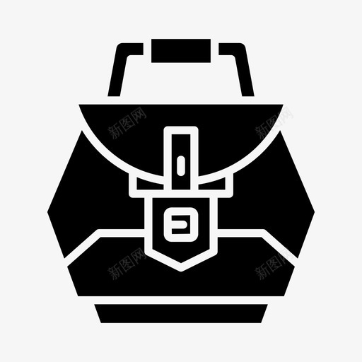 手袋奢侈品购物svg_新图网 https://ixintu.com 手袋 奢侈品 购物 实心