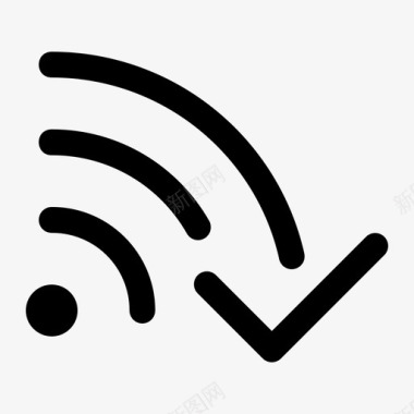 检查无线连接网络wifi图标