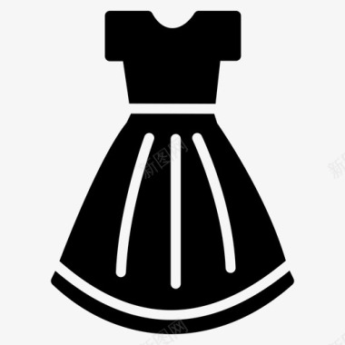 服装服装设计女衬衫图标