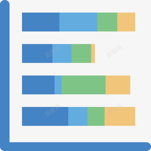 堆叠横向条形图svg_新图网 https://ixintu.com 堆叠 横向 条形图