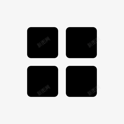网格应用程序组织svg_新图网 https://ixintu.com 用户界面 网格 应用程序 组织 部件 通用