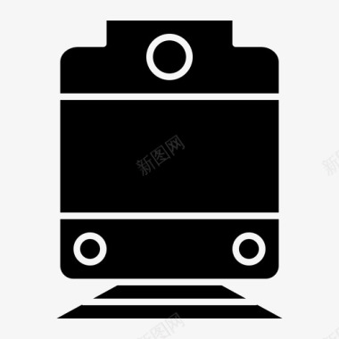 铁路运输车辆字形集30图标