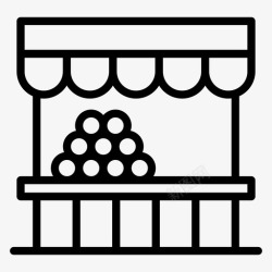 水果摊标识水果店新鲜水果水果摊高清图片