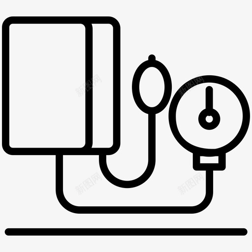 血压仪血压计血压监护仪svg_新图网 https://ixintu.com 血压 血压计 监护仪 卫生保健 向量 图标