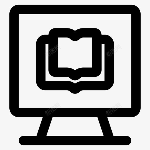 电脑电子书教育svg_新图网 https://ixintu.com 教育 电脑 电子书 教育学 学校 学习 大纲