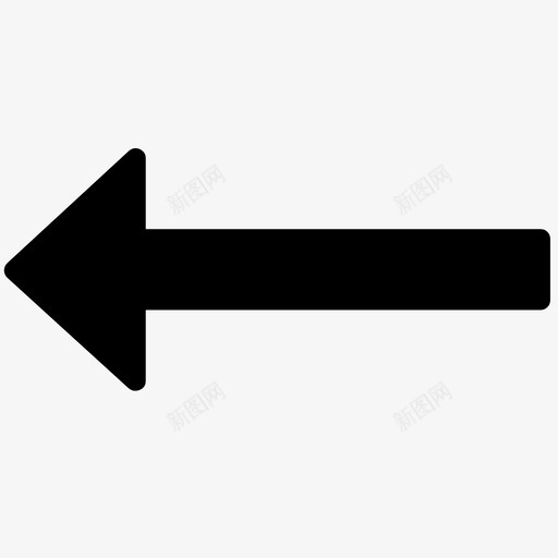 长箭头右svg_新图网 https://ixintu.com 箭头