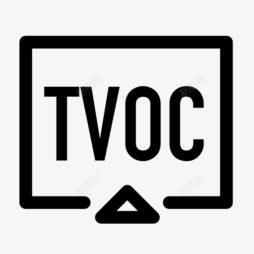 TVOC值显示svg_新图网 https://ixintu.com 显示