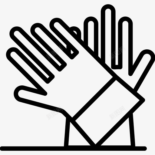 手手套手罩手保护svg_新图网 https://ixintu.com 手套 手罩手 保护 劳保 冬季 整套 施工 工具 实心 图标