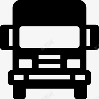 路线站点车子图标