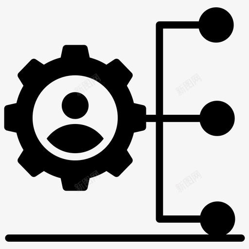 人力资源劳动力职业规划字形向量图标集svg_新图网 https://ixintu.com 人力资源 劳动力 职业规划 字形 向量 图标