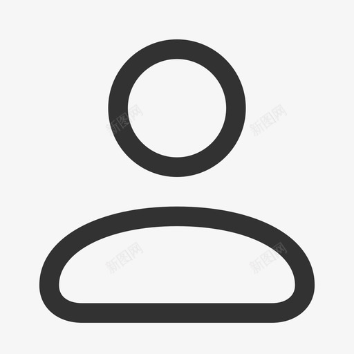 圆角联系人svg_新图网 https://ixintu.com 圆角 联系人