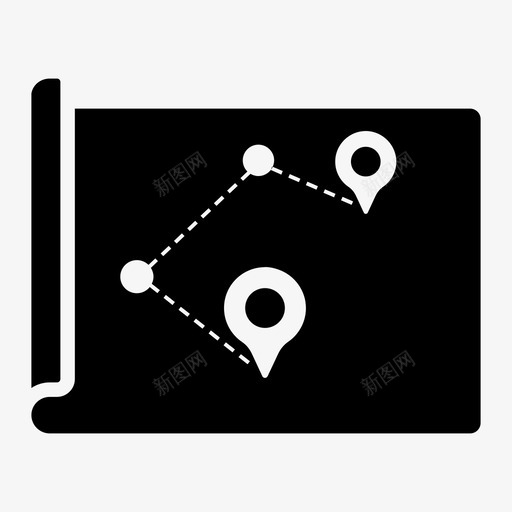 地图位置位置指针地图定位器svg_新图网 https://ixintu.com 地图 位置 导航 指针 定位器 图钉 地图集 字形 矢量 矢量图 图标