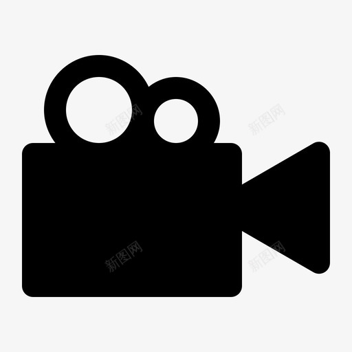 录像机摄像机用户界面svg_新图网 https://ixintu.com 录像机 用户界面 摄像机 通用