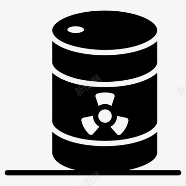 化学容器原油燃料桶图标