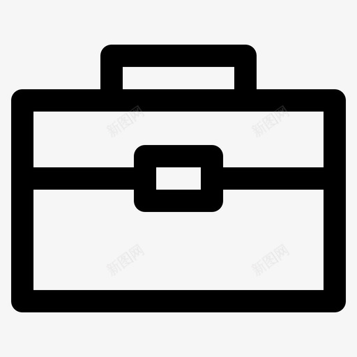 公文包包套件svg_新图网 https://ixintu.com 公文 公文包 包包 套件 用户界面 图标