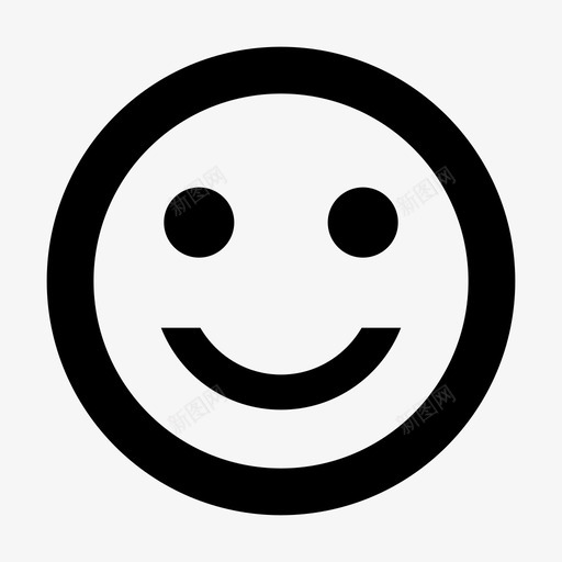 开心的脸快乐的脸情绪svg_新图网 https://ixintu.com 情绪 开心 脸快 乐的 容光焕发