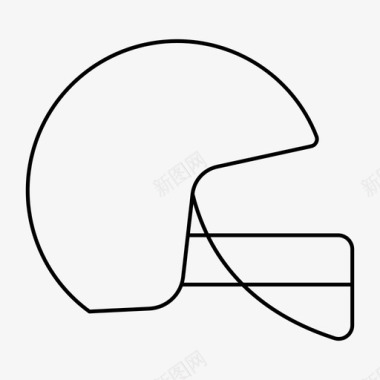 头盔美式足球游戏图标