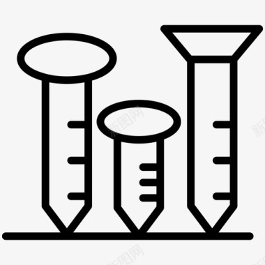 钉子木工钉子建筑工具图标