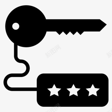 eugdpr访问密钥安全性通用数据保护法规gdprglyph图标
