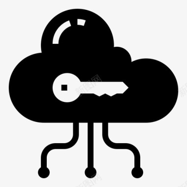 云gdpr传输数据通用数据保护法规gdprglyph图标