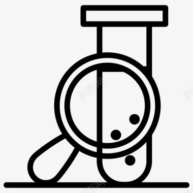 实验室分析化学分析化学探索图标