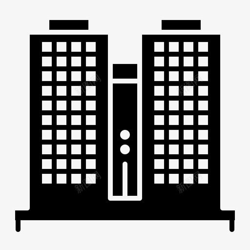 建筑物办公室地点svg_新图网 https://ixintu.com 建筑物 办公室 地点 工作 城市 建筑 字形
