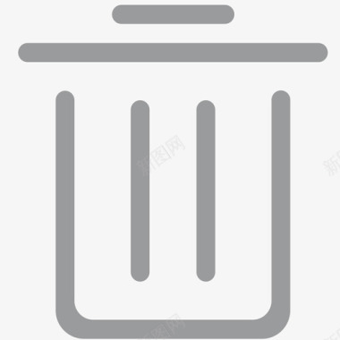 创建任务页icon删除垃圾桶图标