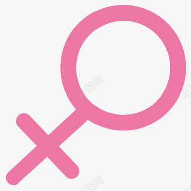性别女icon图标