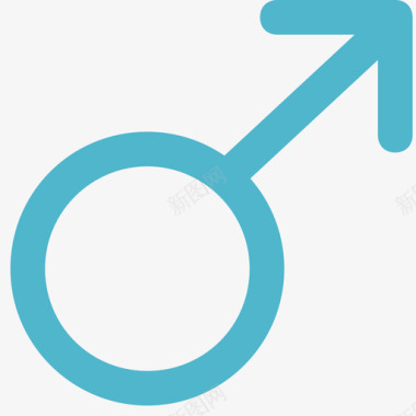 性别男icon图标
