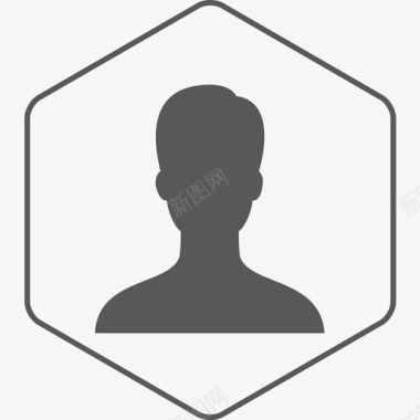 用户客户人像图标