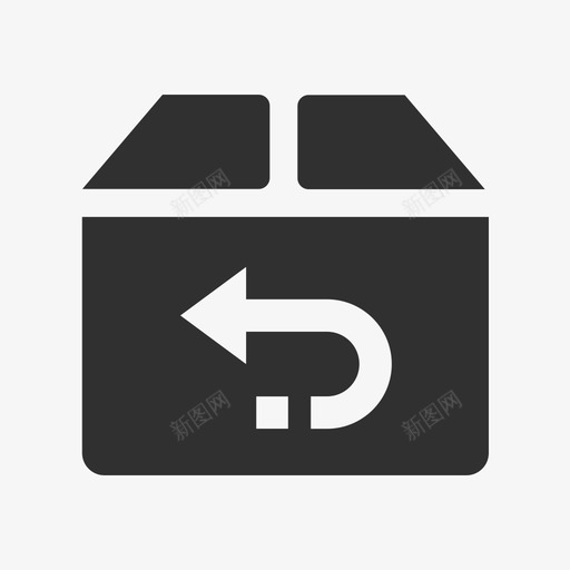 退货管理svg_新图网 https://ixintu.com 退货 管理 填充 扁平